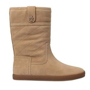 [Now Available] NEW Tory Burch Alana Suede & Shearling Lined Boots